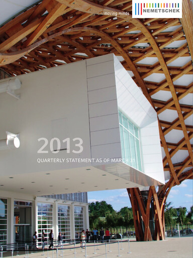 Thumbnail Nemetschek Quarterly Report 2013-q1
