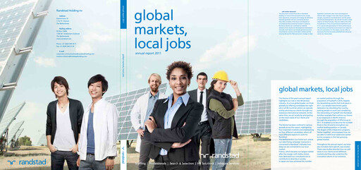 Thumbnail Randstad
 Annual Report 2011