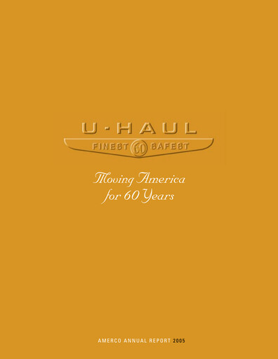 Thumbnail U-Haul Annual Report 2004-2005