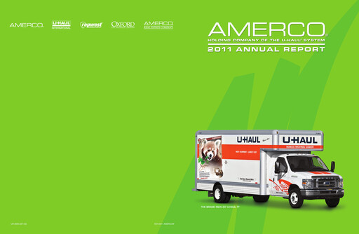 Thumbnail U-Haul Annual Report 2010-2011