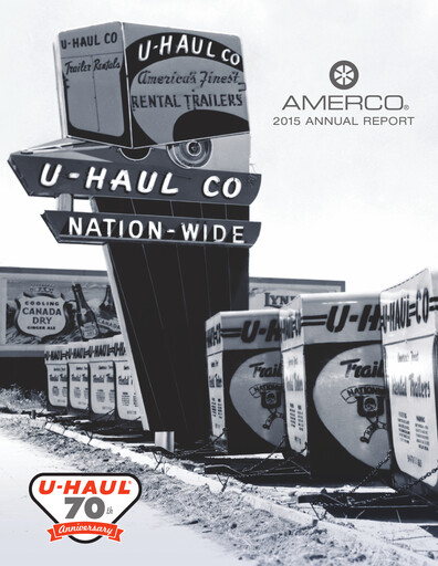 Thumbnail U-Haul Annual Report 2014-2015