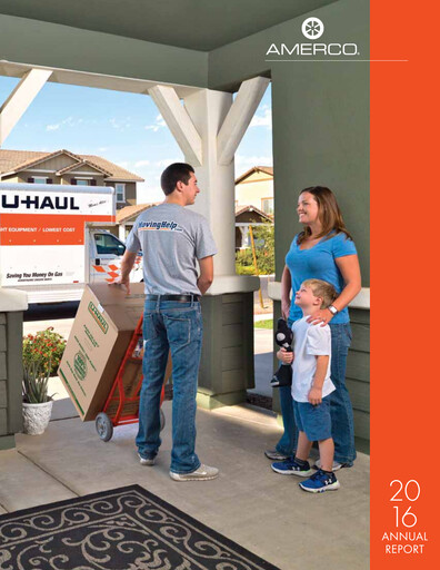 Thumbnail U-Haul Annual Report 2015-2016