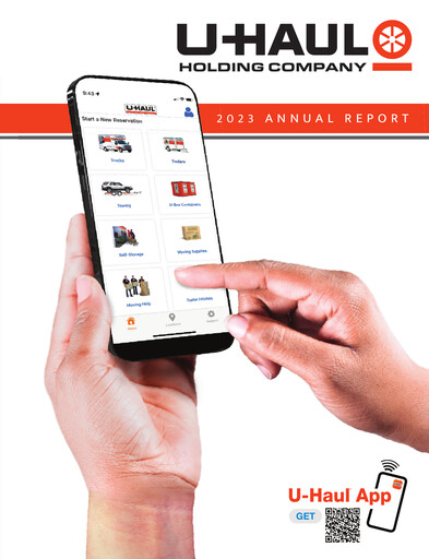 Thumbnail U-Haul Annual Report 2022-2023