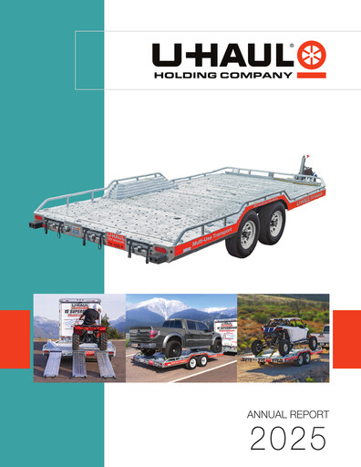 Thumbnail U-Haul Annual Report 2024-2025