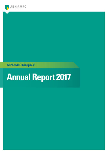 Thumbnail ABN AMRO
 Annual Report 2017