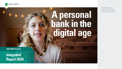 Thumbnail ABN AMRO
 Sustainability Report 2020