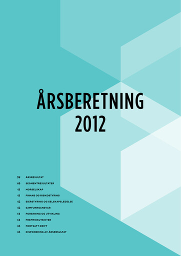 Vorschaubild Hexagon Composites Jahresbericht 2012