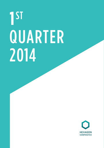 Thumbnail Hexagon Composites Quarterly Report 2014-q1