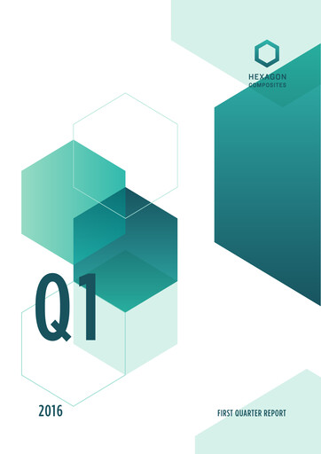 Thumbnail Hexagon Composites Quarterly Report 2016-q1