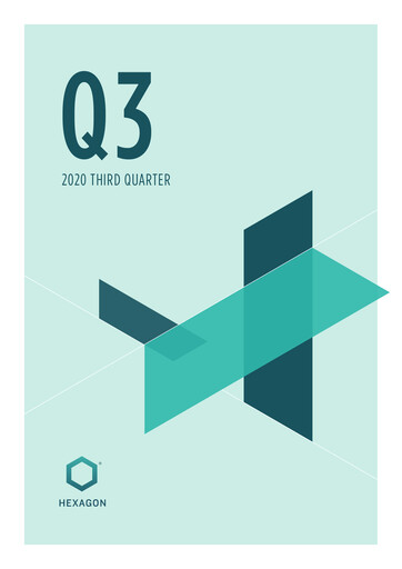 Thumbnail Hexagon Composites Quarterly Report 2020-q3