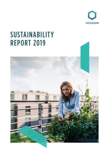 Thumbnail Hexagon Composites Sustainability Report 2019