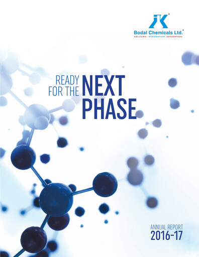 Miniature Bodal Chemicals Rapport annuel 2016-2017