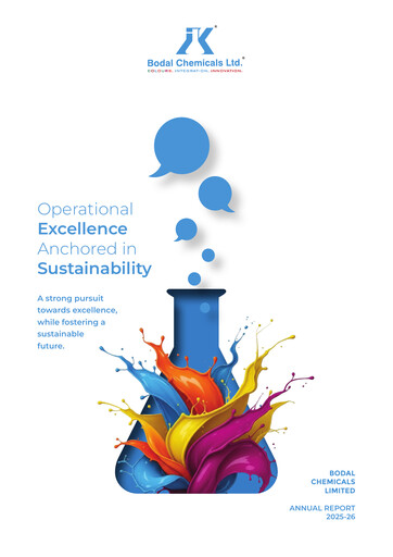 Thumbnail Bodal Chemicals Annual Report 2025-2026