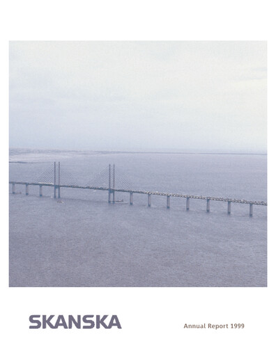 Thumbnail Skanska Annual Report 1999