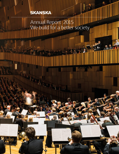 Thumbnail Skanska Annual Report 2015