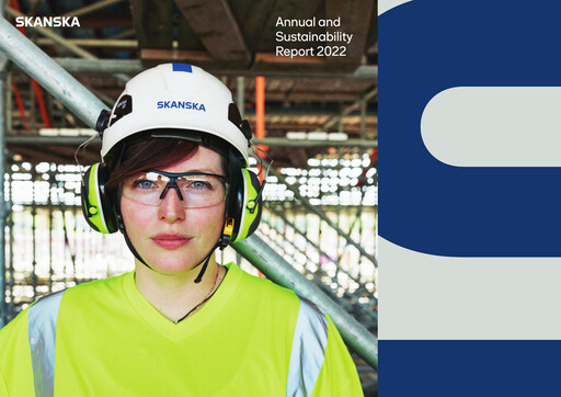 Thumbnail Skanska Annual Report 2022