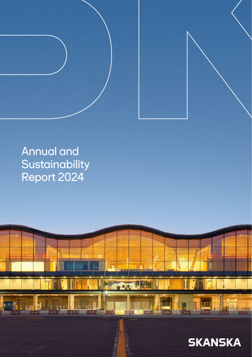 Thumbnail Skanska Annual Report 2024