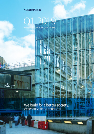 Thumbnail Skanska Quarterly Report 2019-q1