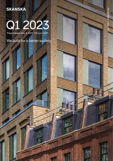 Thumbnail Skanska Quarterly Report 2023-q1