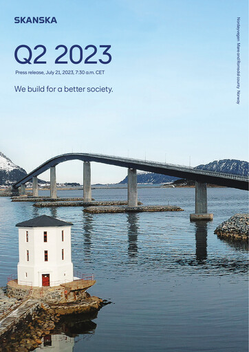 Thumbnail Skanska Quarterly Report 2023-q2