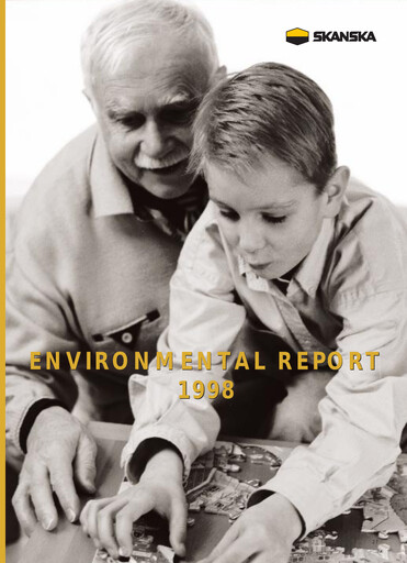 Thumbnail Skanska Sustainability Report 1998