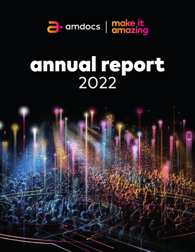 Thumbnail Amdocs Annual Report 2022