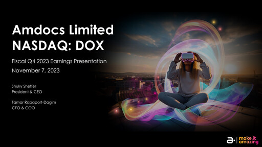 Thumbnail Amdocs Quarterly Report 2023-q4