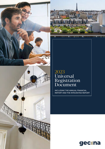 Thumbnail Gecina Universal Registration Document 2023