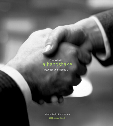 Thumbnail Kimco Realty
 Annual Report 2001