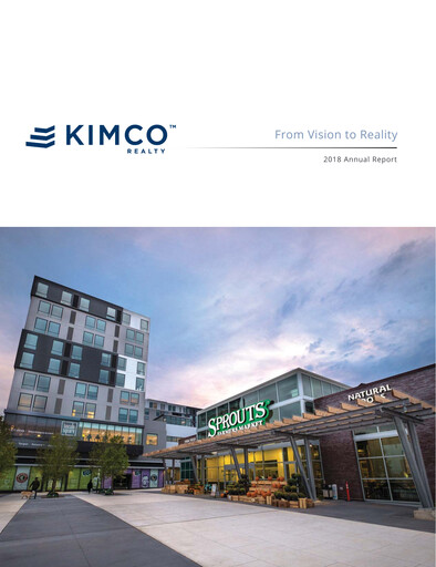 Thumbnail Kimco Realty
 Annual Report 2018