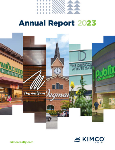 Thumbnail Kimco Realty
 Annual Report 2023