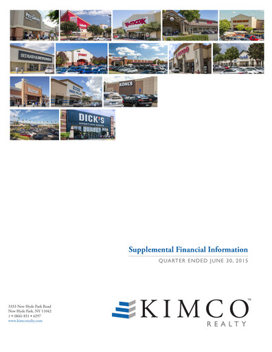 Thumbnail Kimco Realty
 Quarterly Report 2015-q2