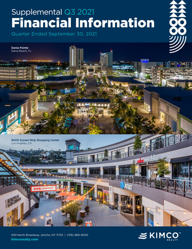 Thumbnail Kimco Realty
 Quarterly Report 2021-q3