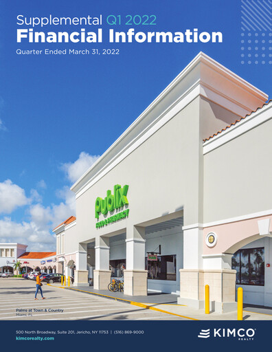 Thumbnail Kimco Realty
 Quarterly Report 2022-q1