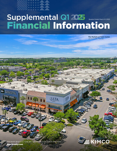Thumbnail Kimco Realty
 Quarterly Report 2025-q1
