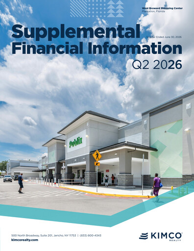 Thumbnail Kimco Realty
 Quarterly Report 2026-q2