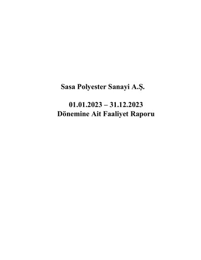 Thumbnail Sasa Polyester Annual Report 2023