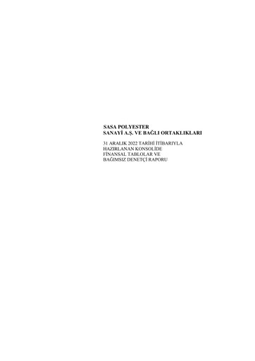 Thumbnail Sasa Polyester Financial Statement 2022