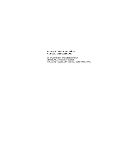 Thumbnail Sasa Polyester Half-year Report 2026-h1