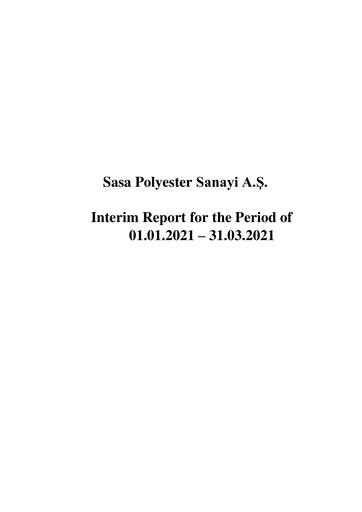 Thumbnail Sasa Polyester Quarterly Report 2021-q1