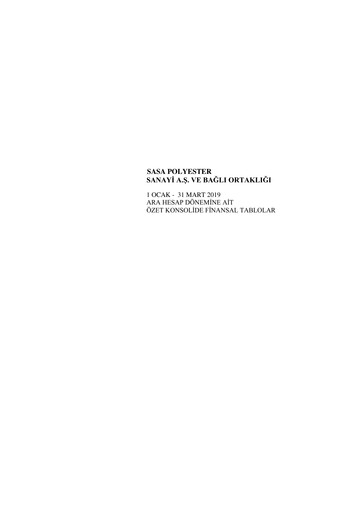 Thumbnail Sasa Polyester Quarterly Report 2019-q1