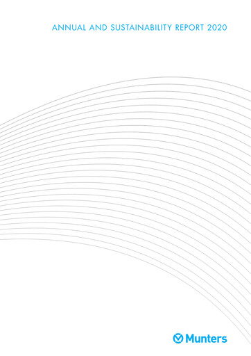 Thumbnail Munters Group AB Annual Report 2020