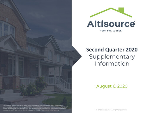 Thumbnail Altisource Portfolio
 Quarterly Report 2020-q2