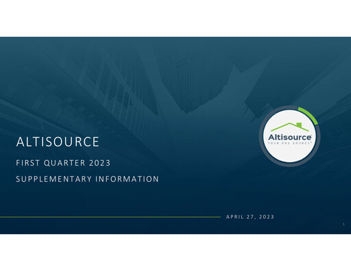 Thumbnail Altisource Portfolio
 Quarterly Report 2023-q1