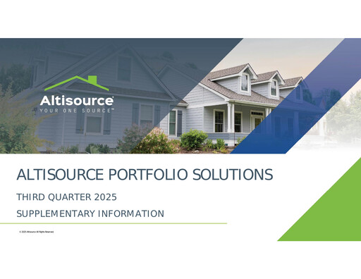 Thumbnail Altisource Portfolio
 Quarterly Report 2025-q3