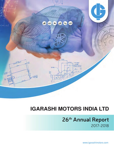 Miniature Igarashi Motors India Rapport annuel 2017-2018