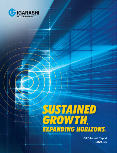 Miniature Igarashi Motors India Rapport annuel 2024-2025