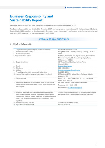 Thumbnail Parag Milk Foods
 ESG Report 2025-2026