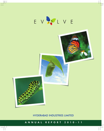 Thumbnail Hyderabad Industries Limited Annual Report 2010-2011