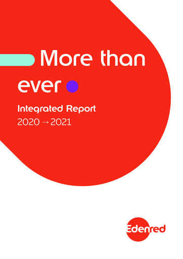 Thumbnail Edenred Annual Report 2020-2021
